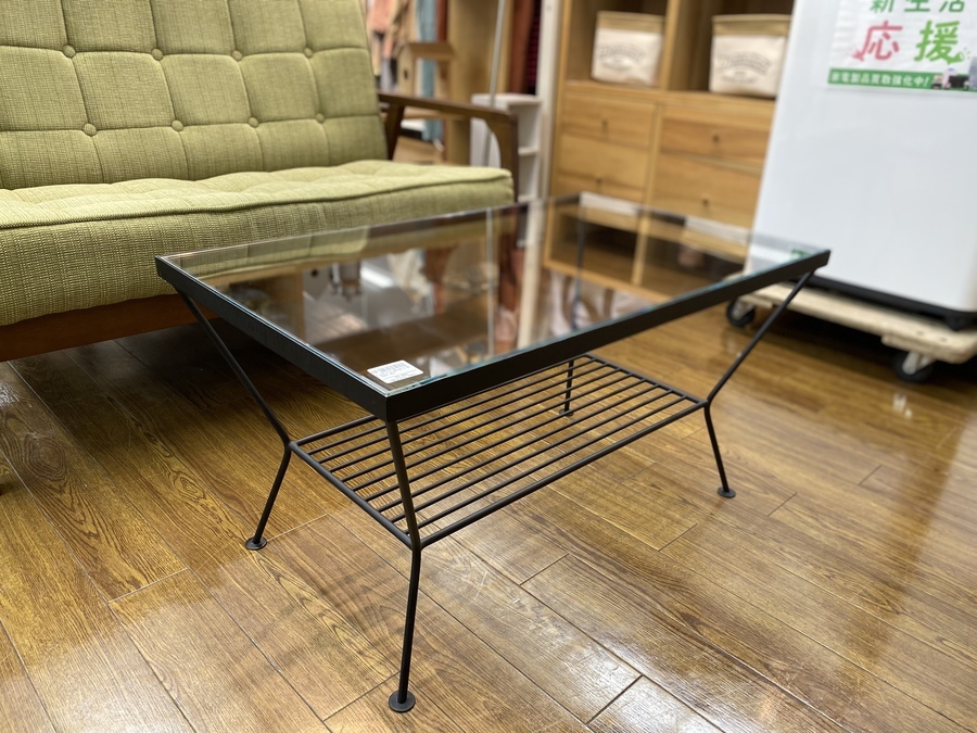 希少廃盤品UNICOガラストップテーブル Unico（ウニコ）のガラステーブルが入荷しました！【稲城若葉台