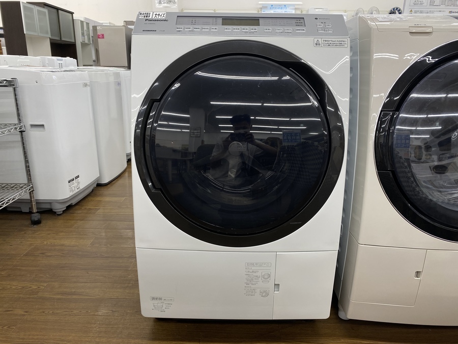 Panasonic パナソニック ドラム式洗濯乾燥機 NA-VX800AL 2020年製【トレファク 川越店】 NA-VX800AL-W ドラム式洗濯乾燥機 VXシリーズ クリスタルホワイト