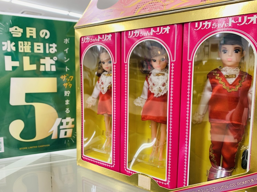 タカラの初代リカちゃん人形復刻版が入荷いたしました!!【稲城若葉台店