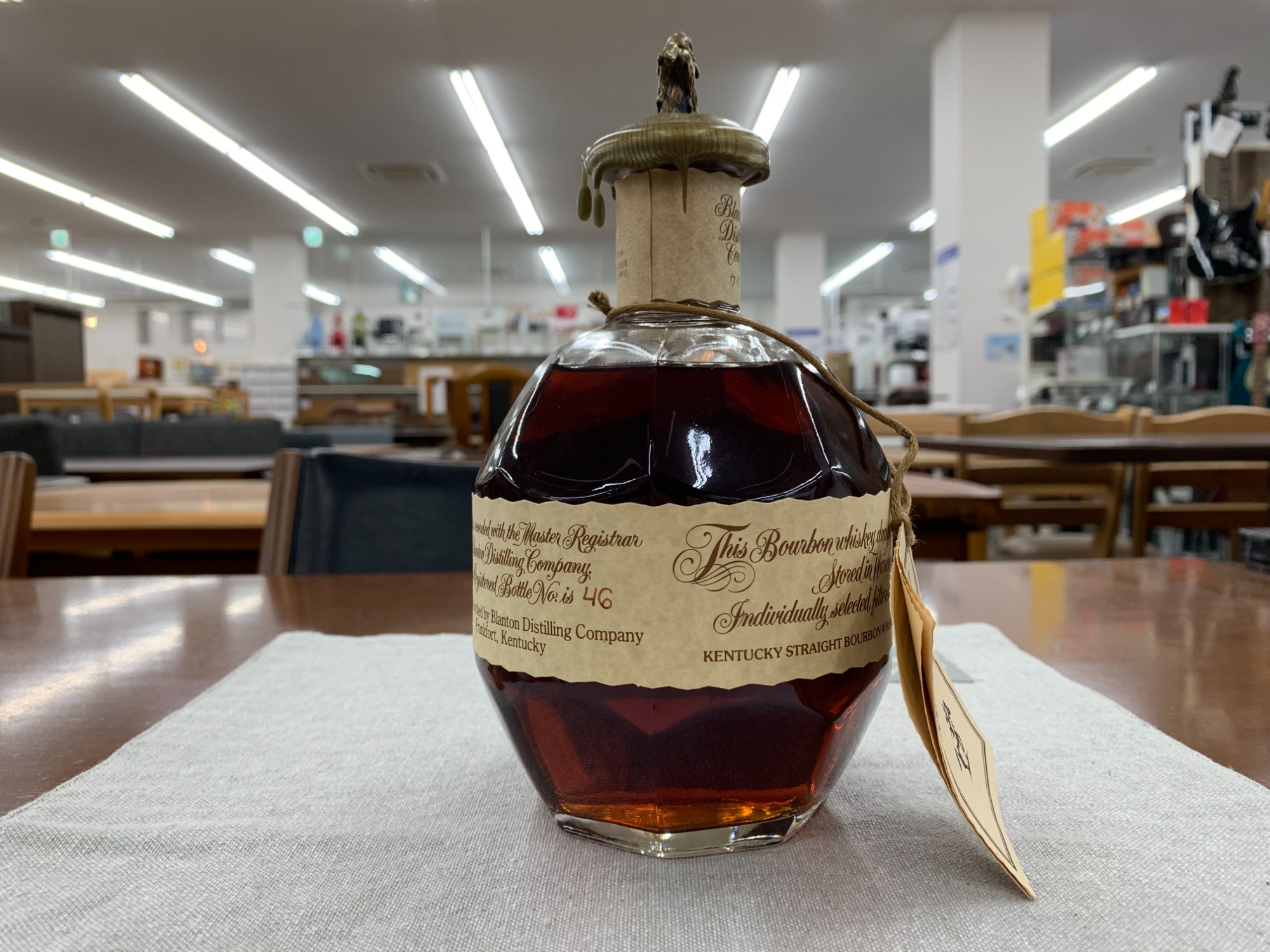 Blanton（ブラントン）からバーボン ウイスキーが入荷いたしました