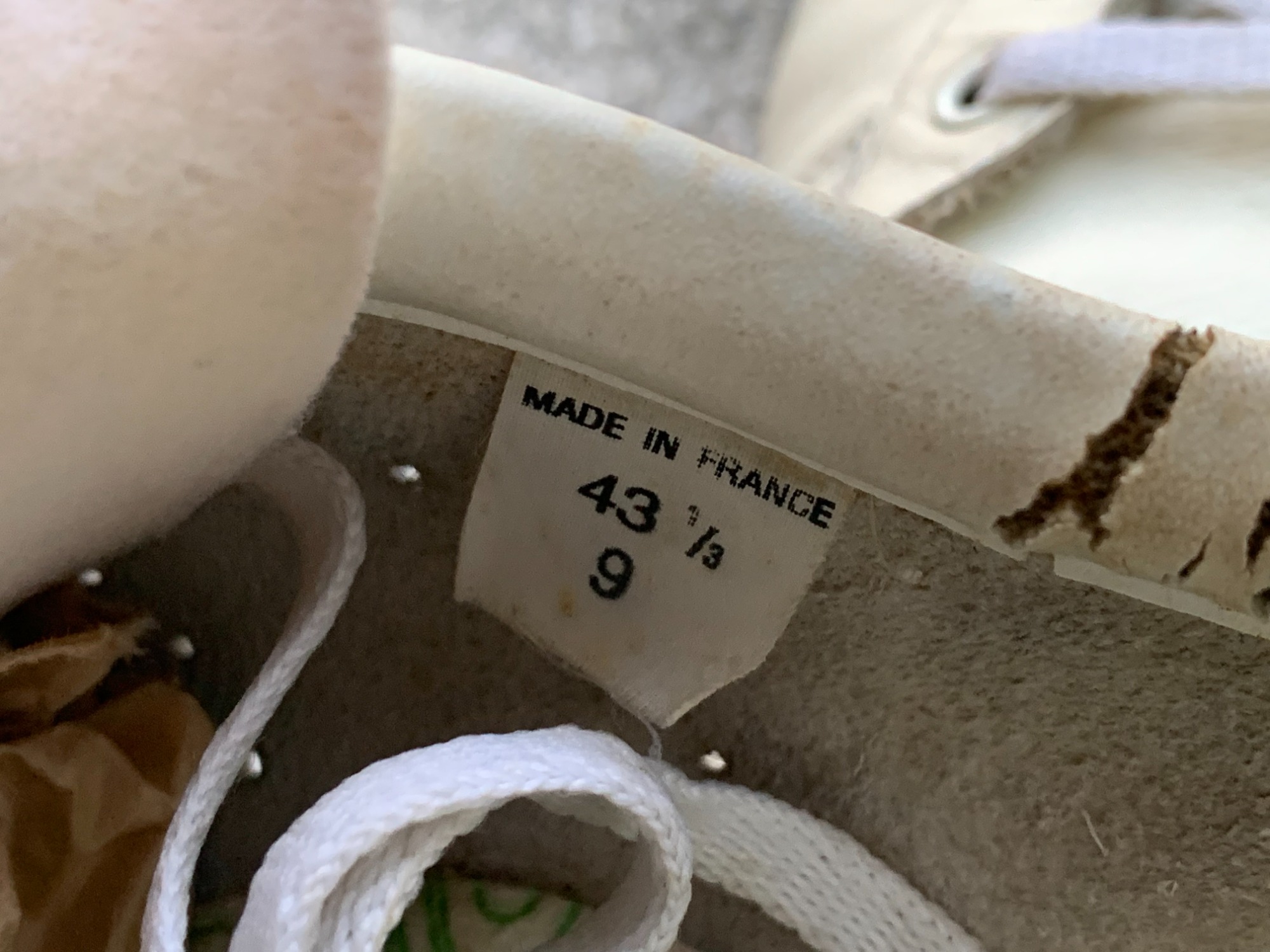 ヴィンテージモデル大歓迎】ADIDASからSTAN SMITH フランス製 80