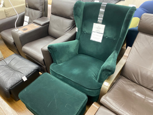 IKEA 1人掛けソファー　新品同様　ストランドモン　 3月毎週水曜日はトレポ5倍デー】IKEAの1人掛けソファ STRANDMON