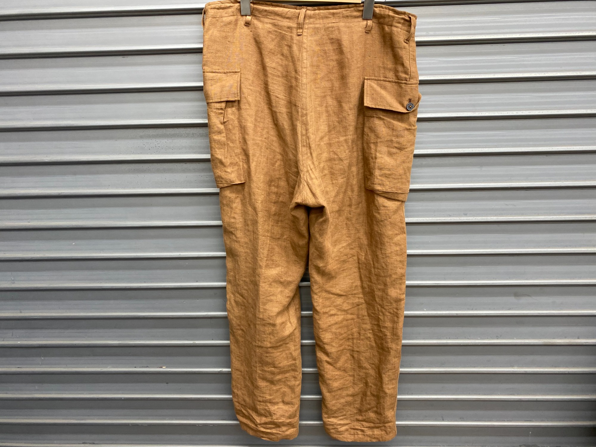定価3.5万 KAPTAIN SUNSHINE シルクリネン カーゴパンツ ワーク
