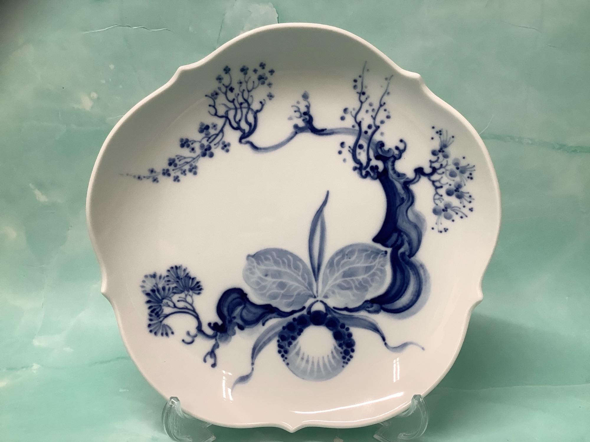 MEISSEN/マイセン】プレート ブルーオーキッドが買取入荷いたし