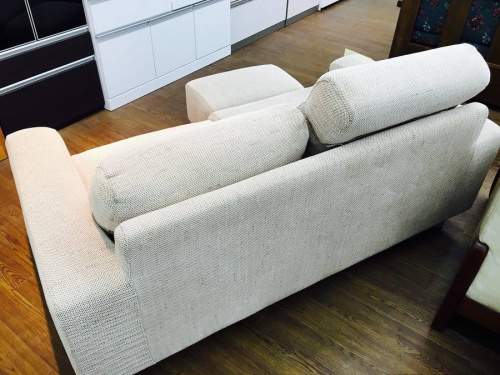 無印良品の二人掛けソファー