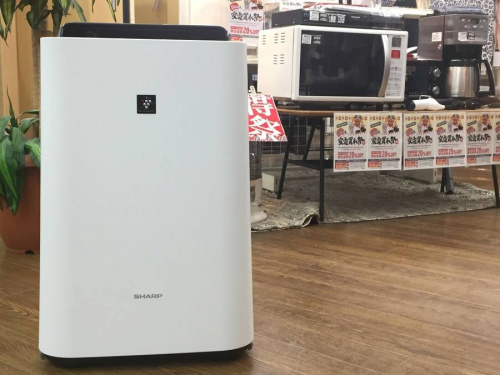 生活家電の花粉