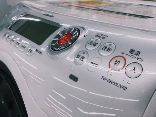 TOSHIBAのドラム式洗濯機