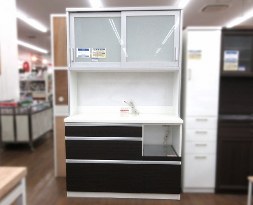 カップボード・食器棚のKEYUCA 中古 レンジボード