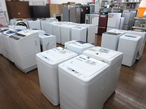 生活家電の洗濯機