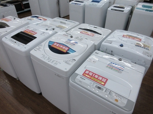 洗濯機の中古　洗濯機　洗濯乾燥機　買取