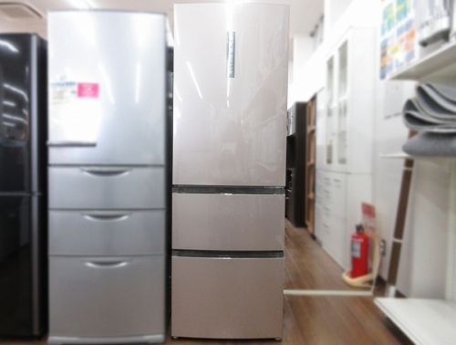 冷蔵庫の中古　3ドア冷蔵庫