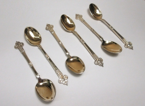 中古 スプーンセット シルバーのChristofle クリストフル