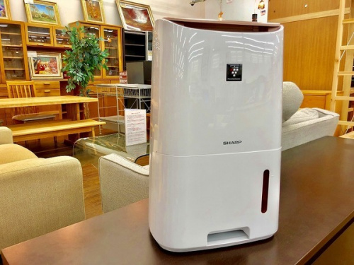 季節家電の除湿機