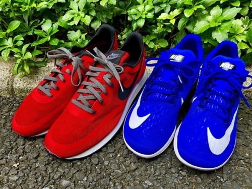 ランニングシューズのNIKE