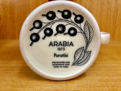 カップ&ソーサーのARABIA