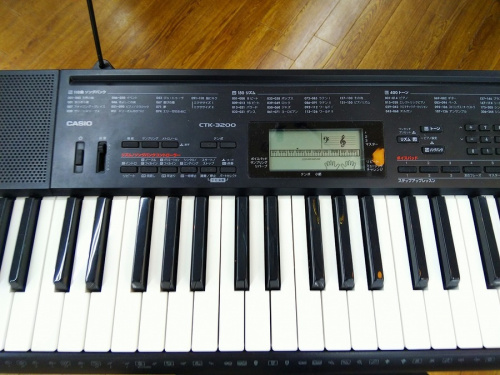 キーボードのCASIO