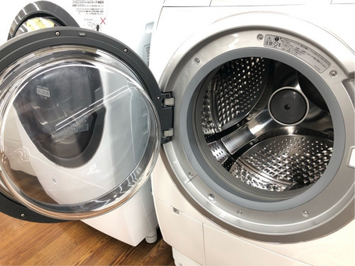 HITACHI ドラム式の多摩 中古 洗濯機