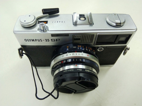OLYMPUSのフィルムカメラ