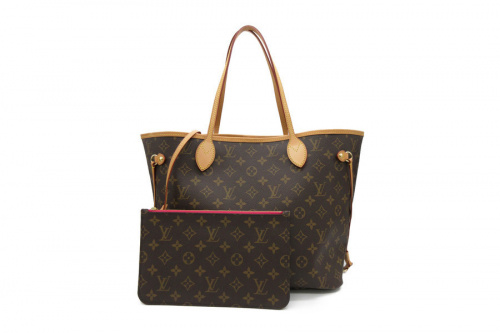 ネヴァーフルMM　フューシャ　モノグラムのLOUIS VUITTON