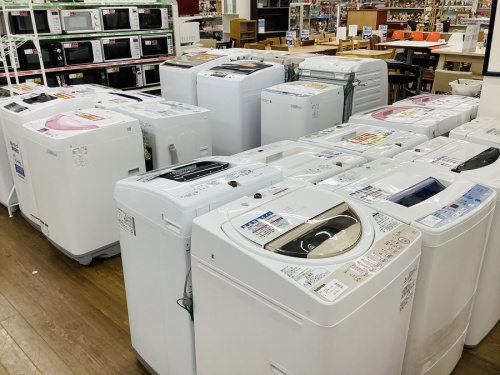 生活家電の洗濯機