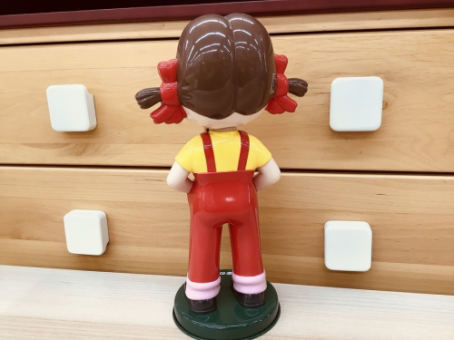 フィギュアのぺこちゃん