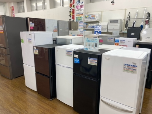 生活家電の冷蔵庫
