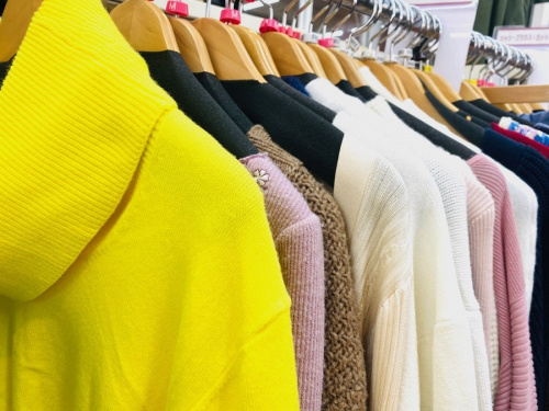 メンズファッションの春物　買取