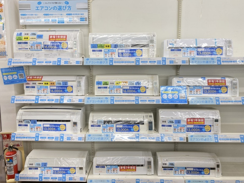 生活家電のエアコン