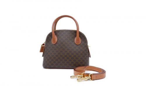 CELINE セリーヌのマカダム ショルダーバッグ ハンドバッグ