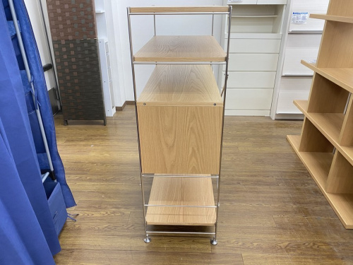 カップボード・食器棚のステンレスユニットシェルフ