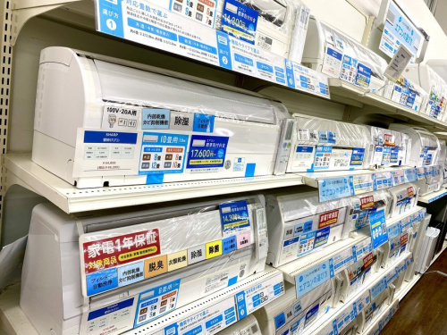 生活家電のエアコン