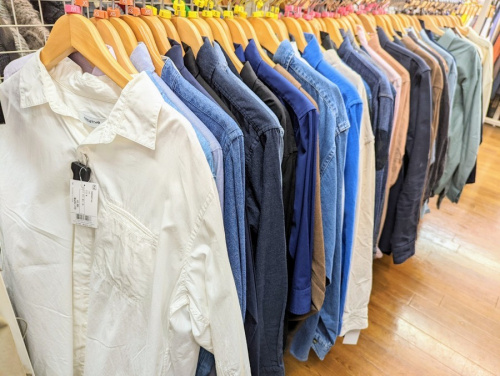 メンズファッションの春物　買取