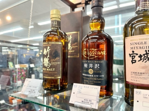 ウイスキーの焼酎