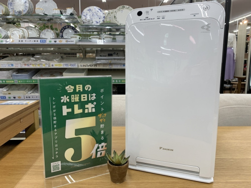 生活家電の空気清浄機