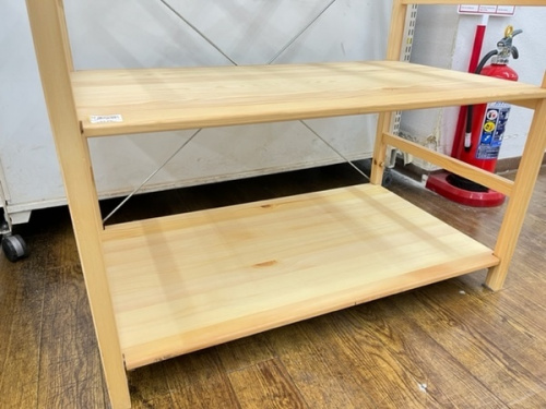 パイン材ラックのパイン材