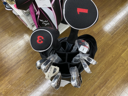 ワールドイーグルのゴルフセット