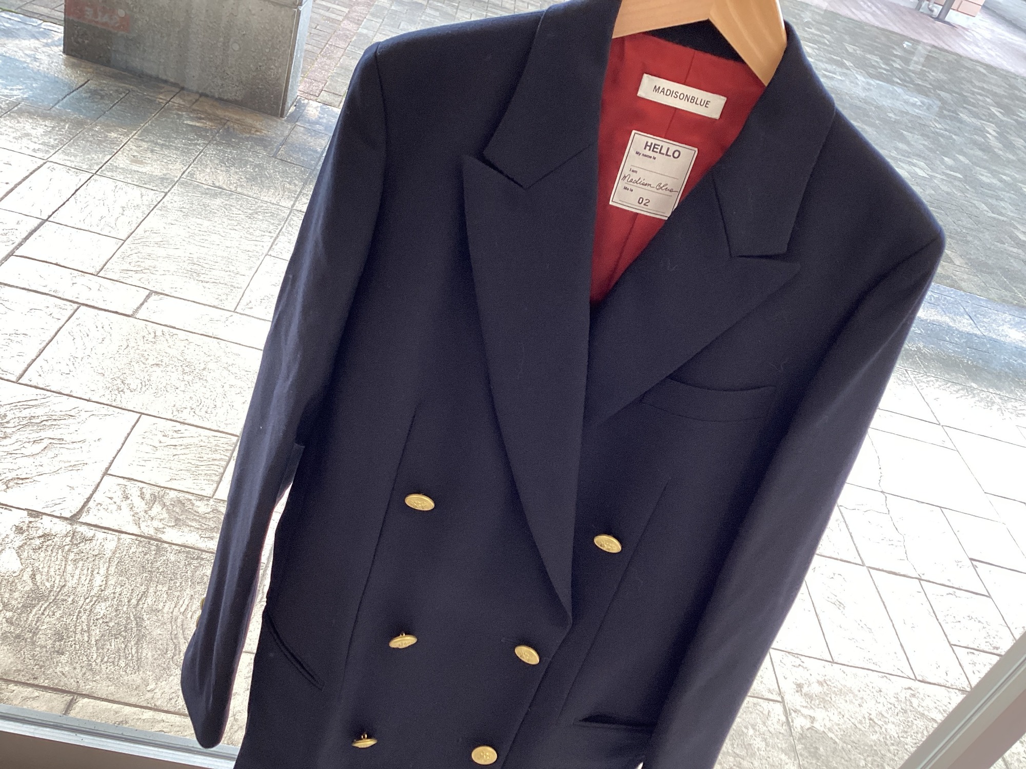 【未使用】マディソンブルー MADISON BLUE ジャケット 紺ブレ 専用！マディソンブルーブルー ジャケット MADISONBLUE オンライン