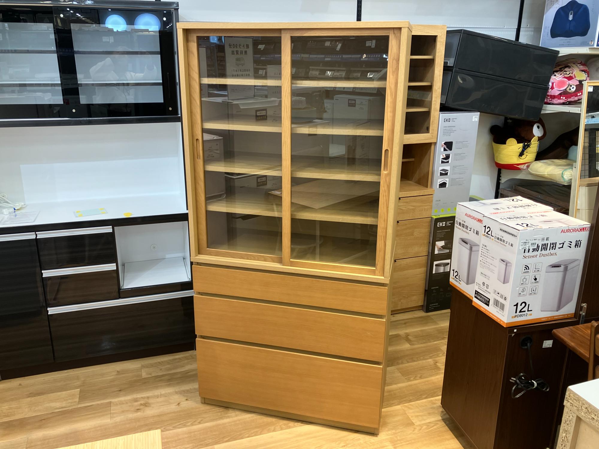 無印良品のオーク材カップボードが買取入荷しました｜2026年03月04日