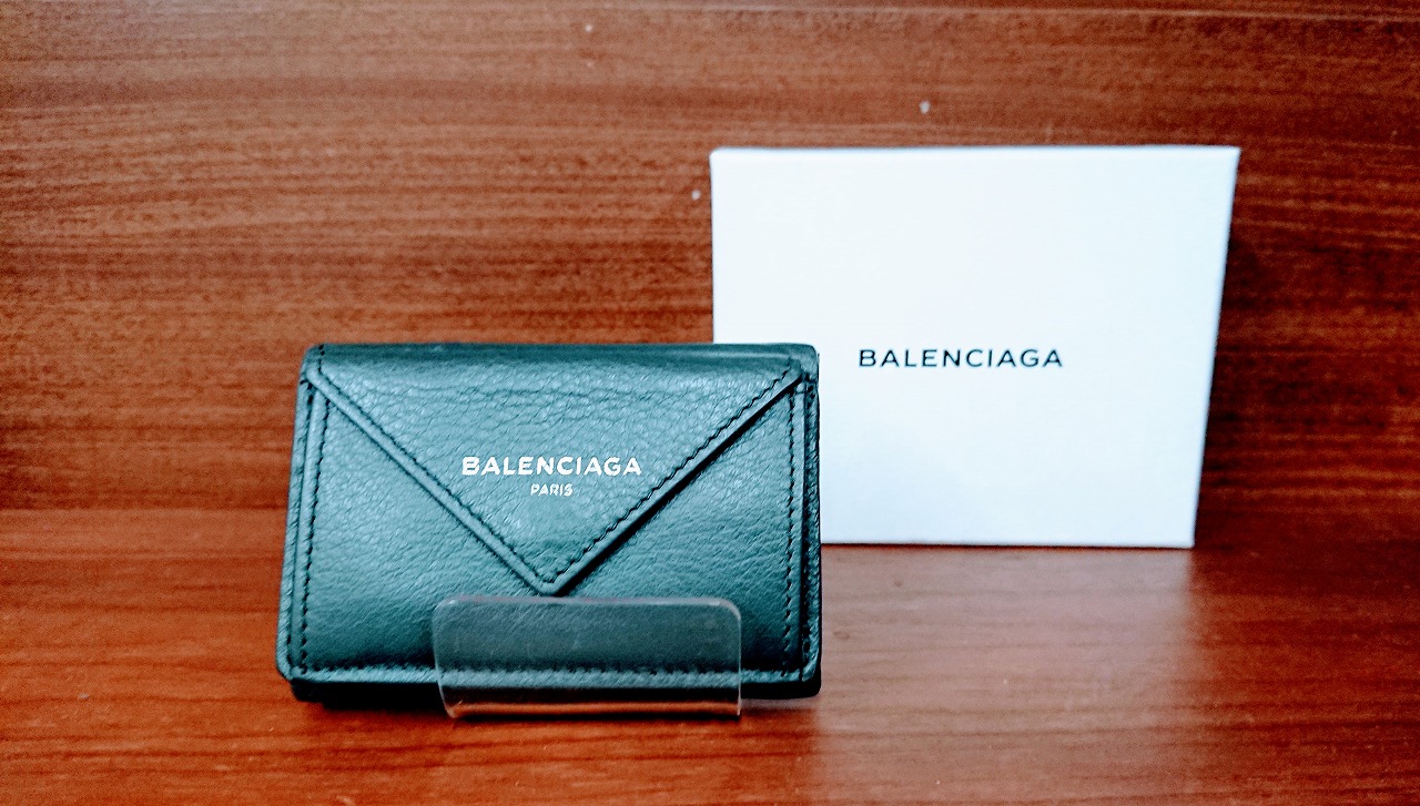 【トレファク武蔵村山店】BALENCIAGA（バレンシアガ）ペーパーミニウォレット買取入荷致しました。 [2019.01.20発行