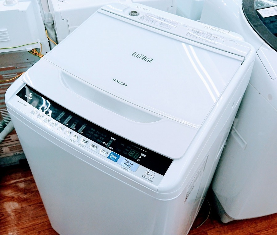 【トレファク武蔵村山】HITACHI(日立) 縦型洗濯機 BW-V80 BEATWASH（ビートウォッシュ）買取入荷しました。 [2019.
