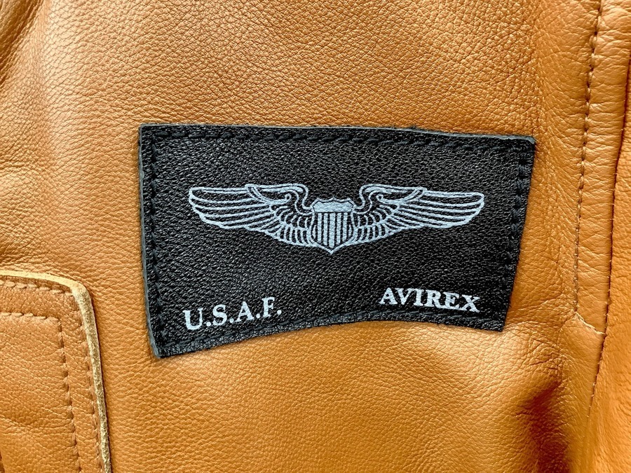 AVIREX(アヴィレックス)】40周年限定デザインのレザージャケット
