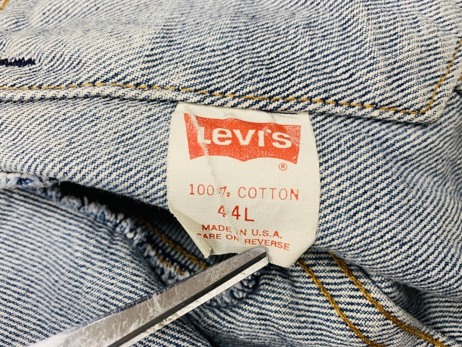 リーバイス　珍デザイン　リバーシブル使用可能　日本サイズＭ 楽天市場】LEVI'S リーバイス VINTAGE 1961モデル TYPE3