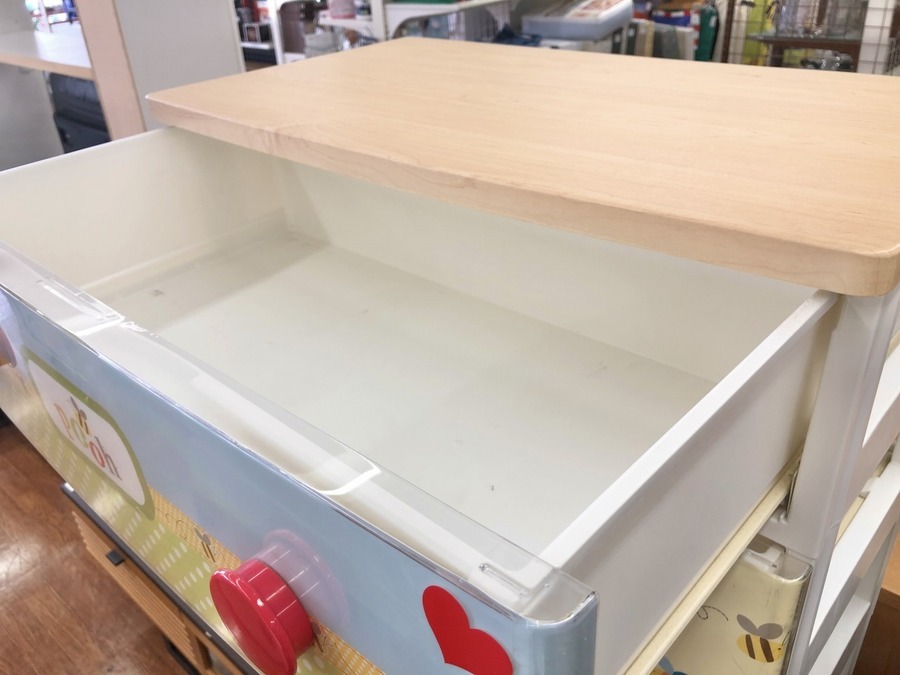 楽天市場】おもちゃ 収納 プーさん チェスト 5段 幅73cm PHG-725