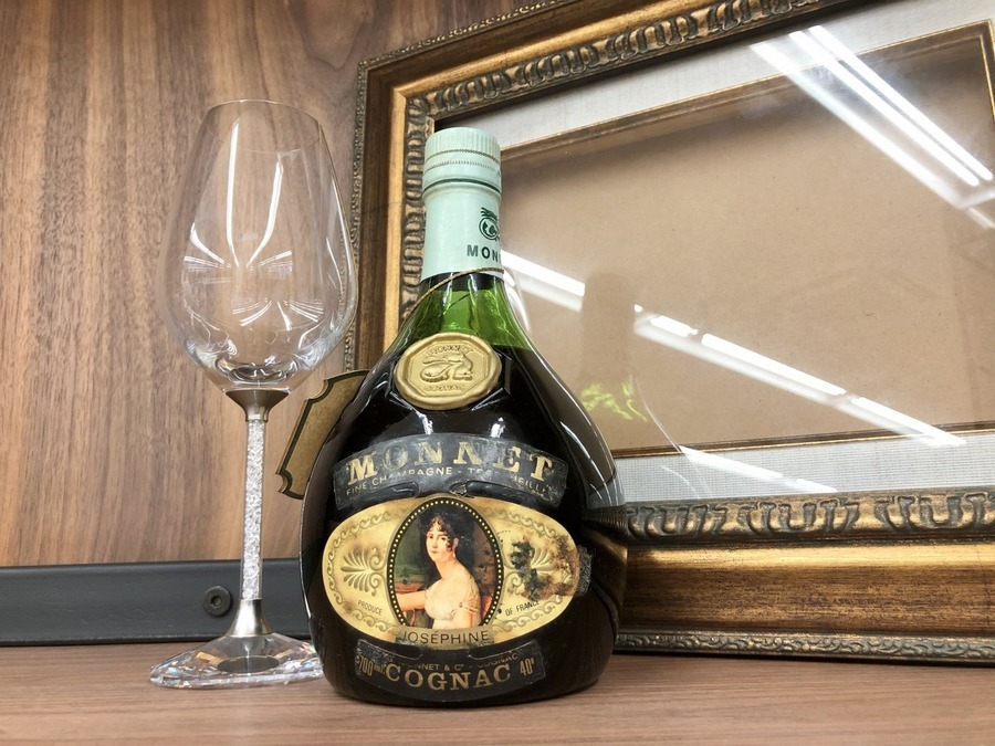 お酒】コニャック [モネ ジョセフィーヌ] 緑ボトル が入荷しました