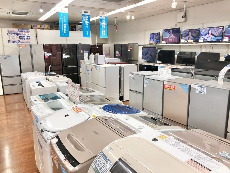AQUA(アクア)】パノラマオープン！2ドア冷蔵庫449Lが入荷しました