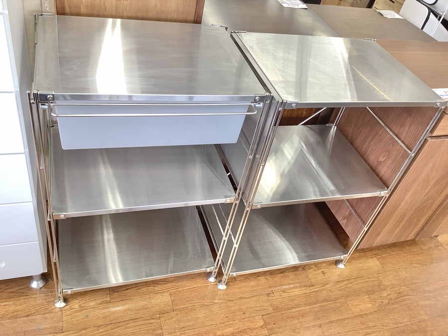 【トレファク中央林間店】 ユニットシェルフ ステンレス トレファク中央林間店】 ユニットシェルフ ステンレス