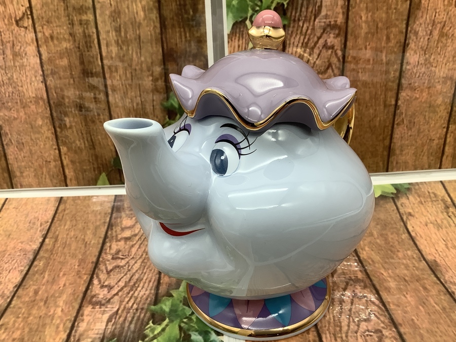 美女と野獣】Disney RESORTよりポット婦人とチップのシュガーポット