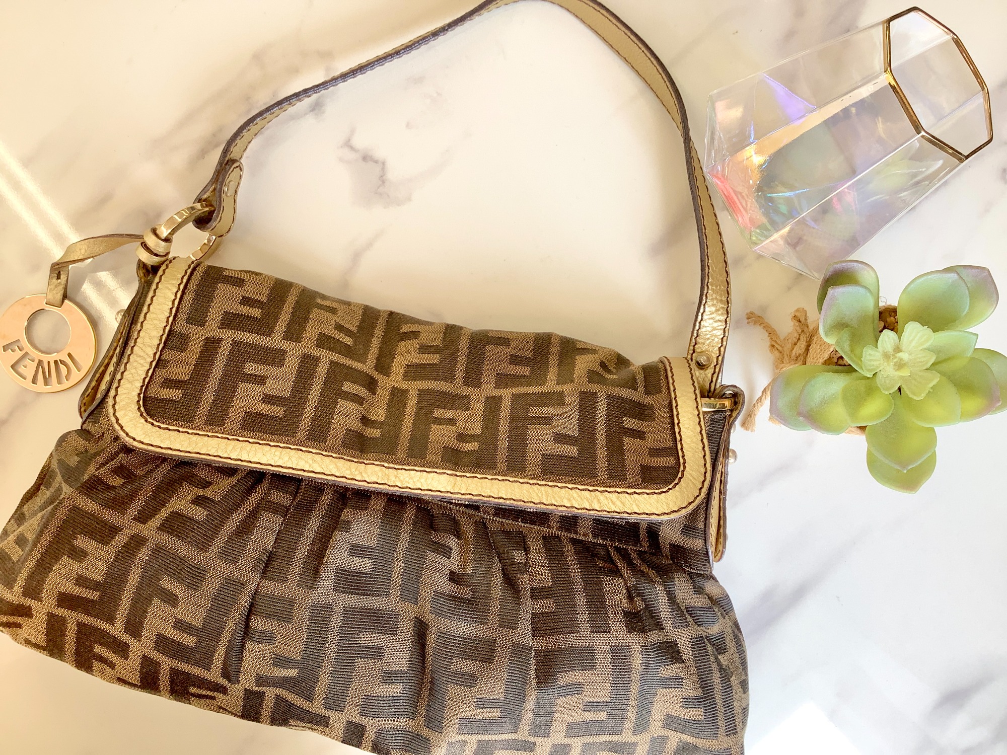 FENDI マンマバスケット ショルダー FENDI】 マンマバスケット（ズッカ）のご紹介です♪｜2023年03月24日