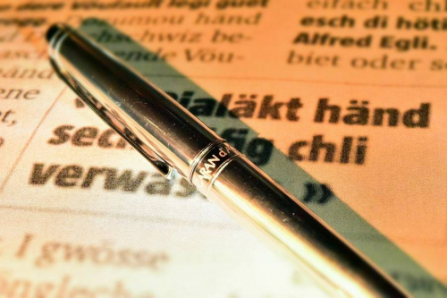 ビジネスアイテムの万年筆