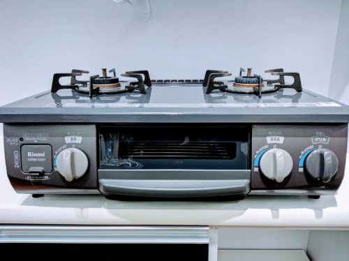 ガステーブルのリンナイ